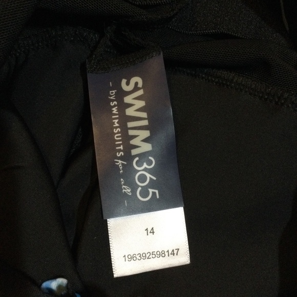 Swim 365 X Swimsuits For All NWOT Tank Overlay Swim Romper, 14 - Picture 7 of 8